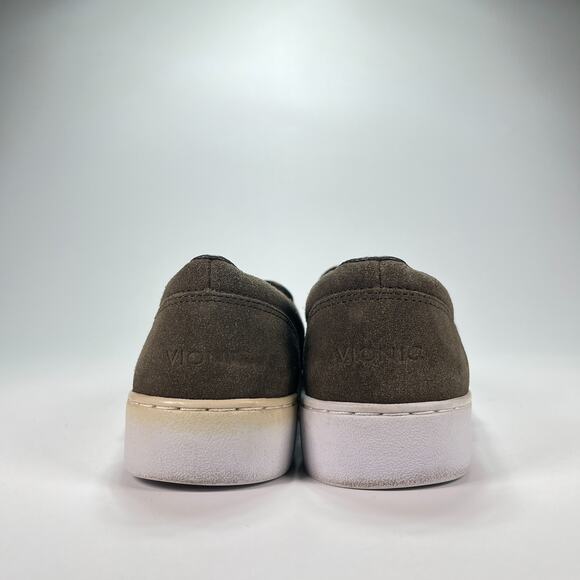 Vionic Kani Olive Green Casual Slip On Sneakers Shoes TVW5352 Women's Size 7 - Picture 5 of 10